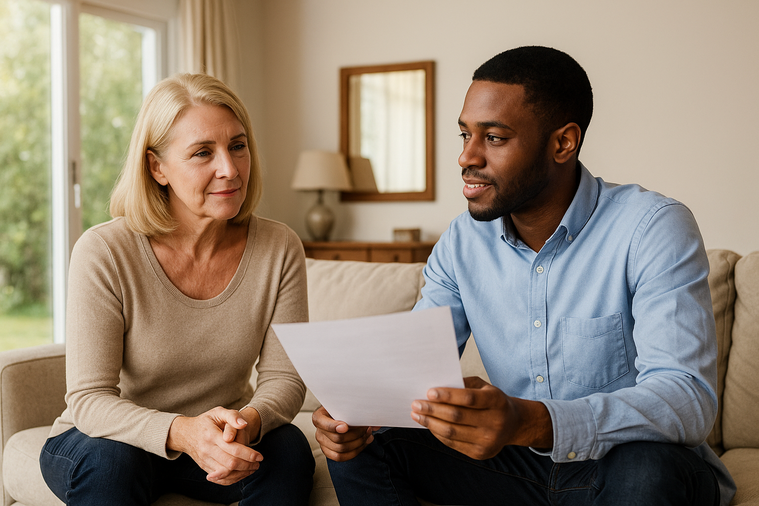 Why Homeowners Consider Selling for Cash – French Investments Florida homeowner discussing a fast cash sale with a local buyer.