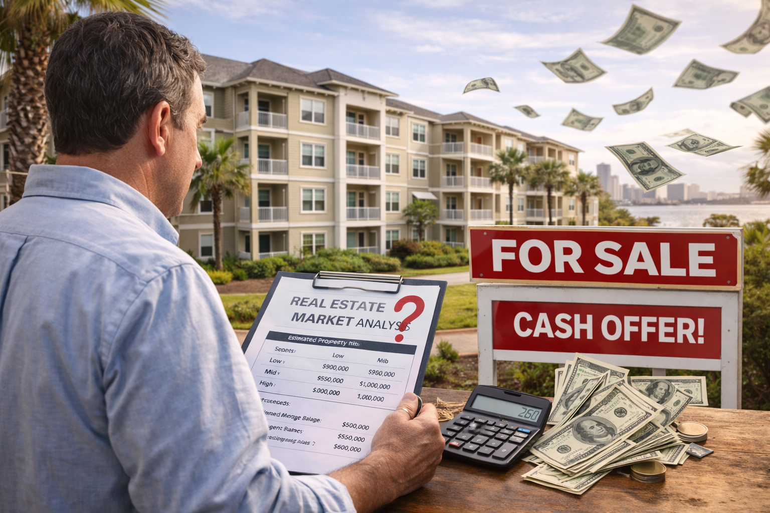 Owner evaluating whether to sell a small multifamily property in Florida